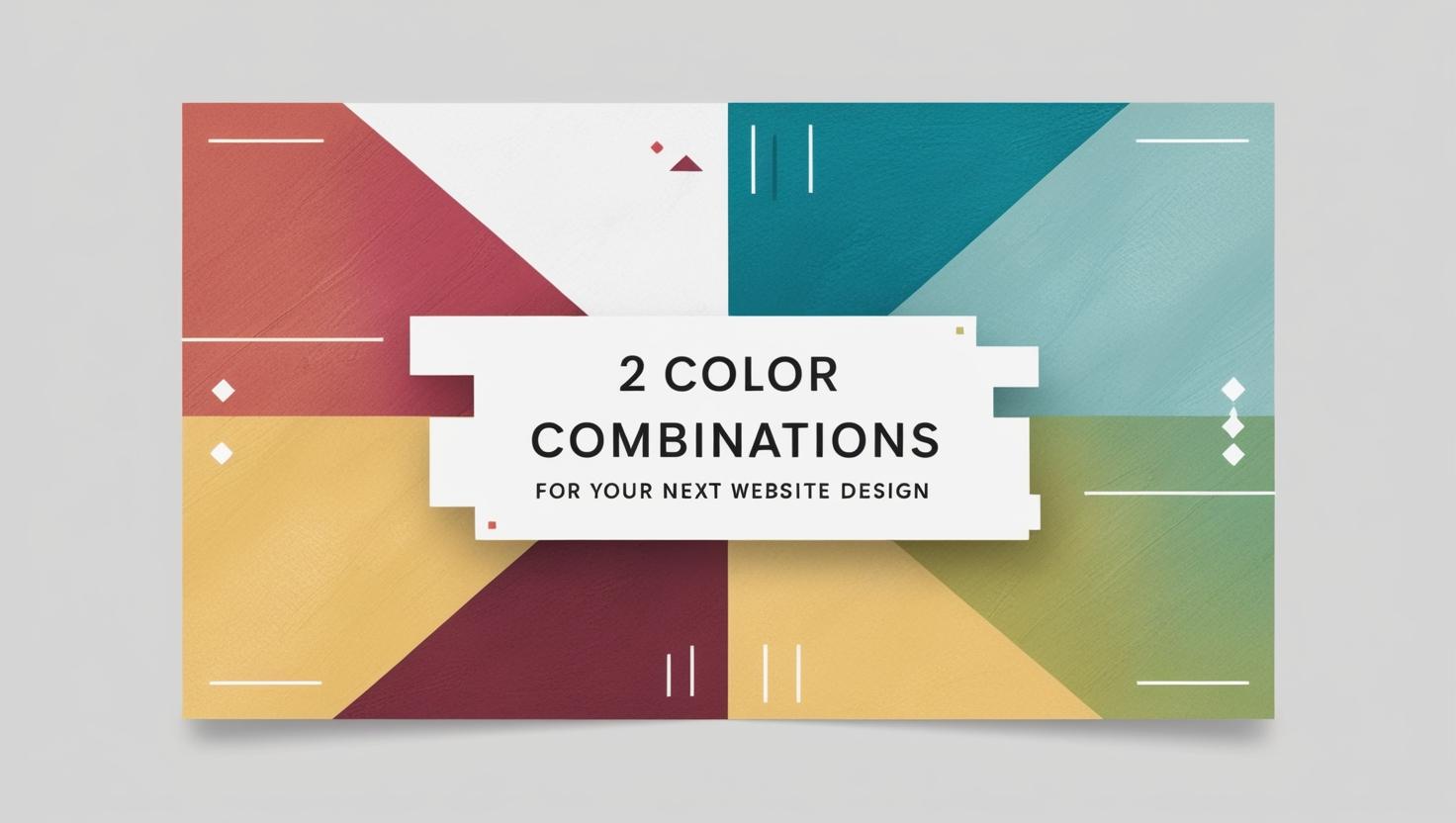 2 Color Combinations